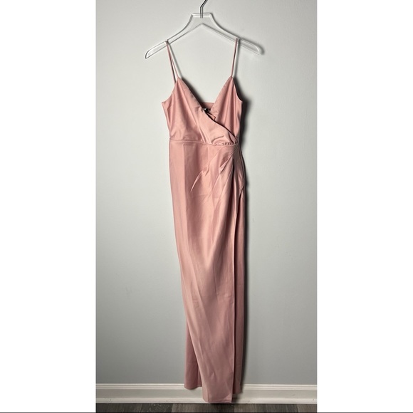 NWT Sachin & Babi Freya Charmeuse Maxi Dress 4 Dusty Rose - Picture 4 of 16